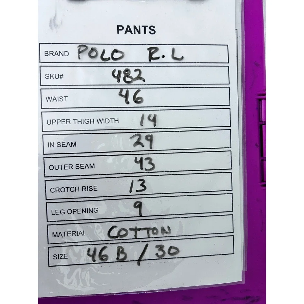 Polo Ralph Lauren item sold